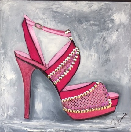A pink Shoe